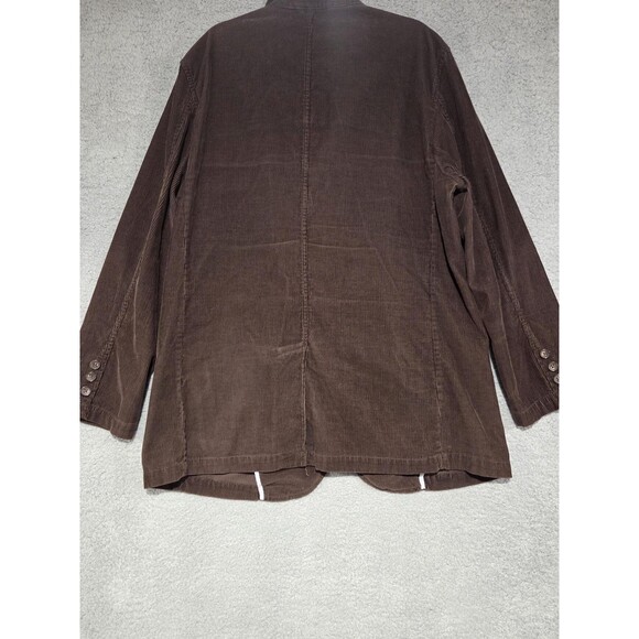 Sonoma Blazer Mens 2XL Brown Corduroy Sport Coat Classic Casual Fall Preppy - Picture 8 of 10